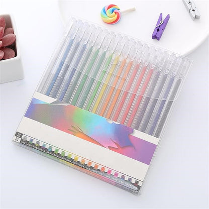 🎁Glitter Gel Pen Set – Smooth Writing 🎨