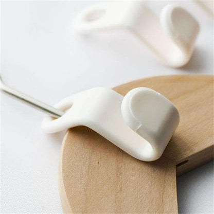 Space-Saving Hanger Connector Hooks - Doubles Closet Space, Sturdy & Versatile for All Hangers