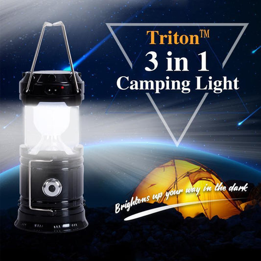 3-in-1 LED-vlam Camping lantaarn