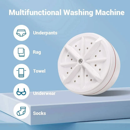 🔥Portable Ultrasonic Washing Machine