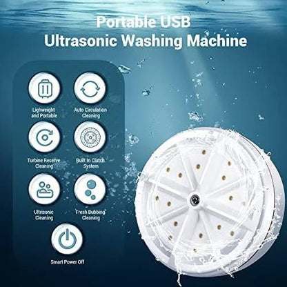 🔥Portable Ultrasonic Washing Machine