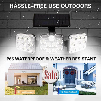 🔥Triple LED Solar Wall Light