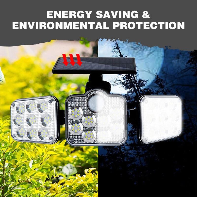 🔥Triple LED Solar Wall Light