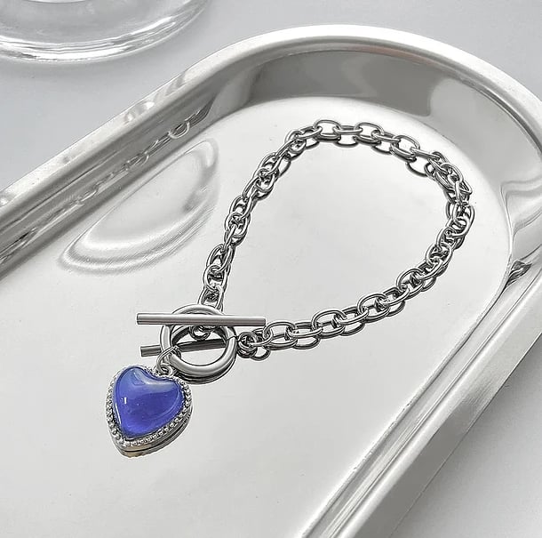 🥳2026 HOT SALE🥳💞50K+ SOLD! 💖🌈 50% OFF! Colour-Changing Heart Jewellery – temperature-responsive copper pendant, 2-piece sets (bracelets/necklaces). A unique gift! 🎁✨