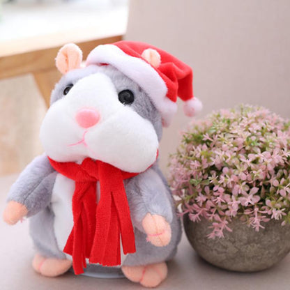 ⏳50% OFF!⏰Talking Hamster Plush – Repeats sounds & cute interactive fun 🐹✨