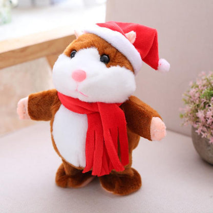 ⏳50% OFF!⏰Talking Hamster Plush – Repeats sounds & cute interactive fun 🐹✨