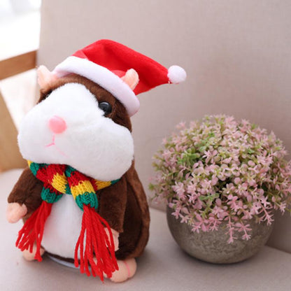 ⏳50% OFF!⏰Talking Hamster Plush – Repeats sounds & cute interactive fun 🐹✨