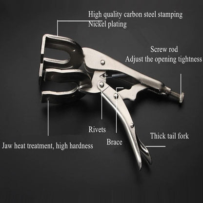 🔥2025 Hot Sale 50% OFF🔥Adjustable U-Shaped Jaw Wrench Welding Clamp