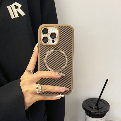 Drop-Proof Magnetic Phone Case with Stand and Lens Film