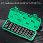 10pcs 1/2" Impact Socket Set with Storage Box