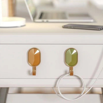 5PCS Luxury Heavy Duty Punch-Free Adhesive Hooks