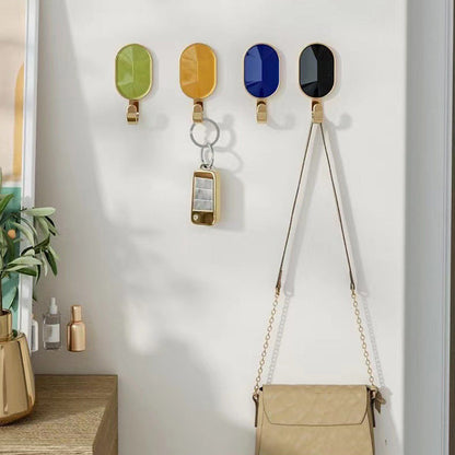 5PCS Luxury Heavy Duty Punch-Free Adhesive Hooks