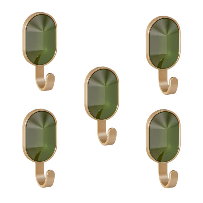 5PCS Luxury Heavy Duty Punch-Free Adhesive Hooks