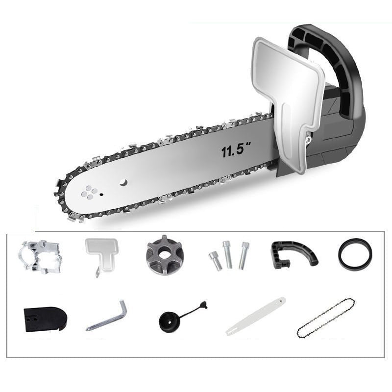 🔥Half price🔥Angle Grinder Converted Electric Chainsaw Kit