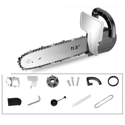 🔥Half price🔥Angle Grinder Converted Electric Chainsaw Kit