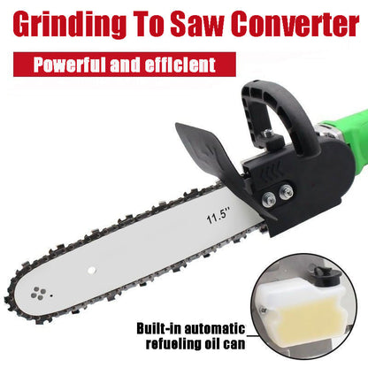 🔥Half price🔥Angle Grinder Converted Electric Chainsaw Kit