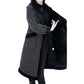 ❄️Winter Specials❄️Women's Double Breasted Overcoat with Plush Lining