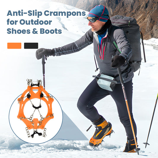 😎Anti-Slip Crampons for Outdoor Shoes & Boots