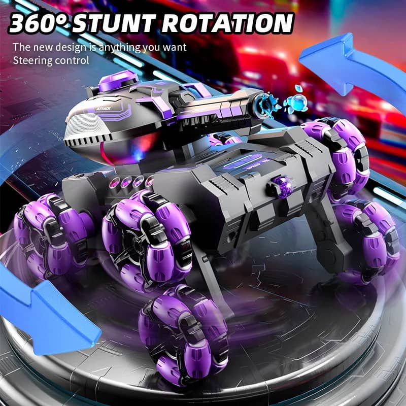 🏎️🔥Remote Control Six-Wheel Tank