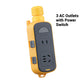 2500W Child-Safe Power Strip Without Cord