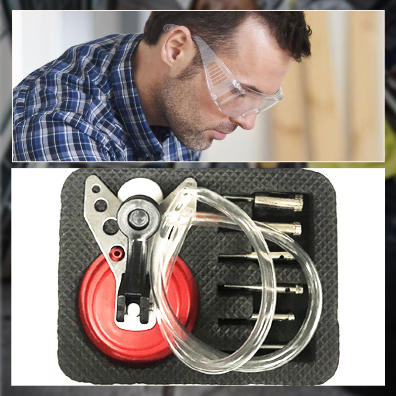 💥Glass Hole Centering Locator Kit Suction Holder