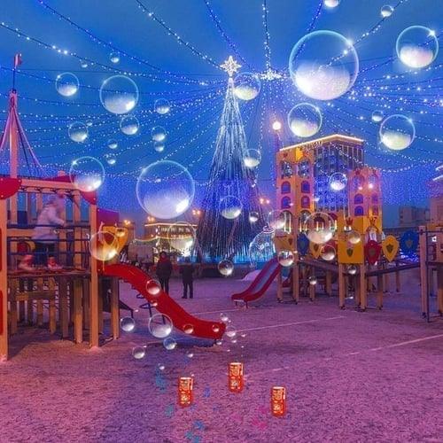 🥳Happy New Year🔥Light Up Bubble Maker