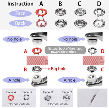 📢📢50% OFF !! ⏰DIY Button-Sewing Kit – Complete tools, easy use & durable fixes – Reinforce your clothes in minutes ✂️
