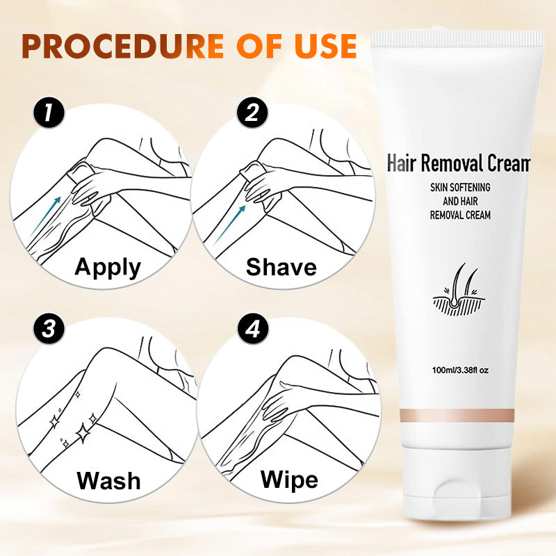 💥Last Day Sale -Buy 1 Get 1 Free🔥Versatile, Aromatic, Mild Formula Hair Removal Cream