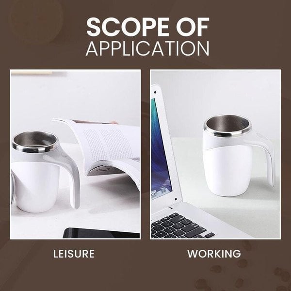 Automatic Magnetic Stirring Coffee Mug