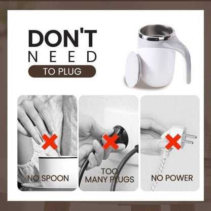 Automatic Magnetic Stirring Coffee Mug