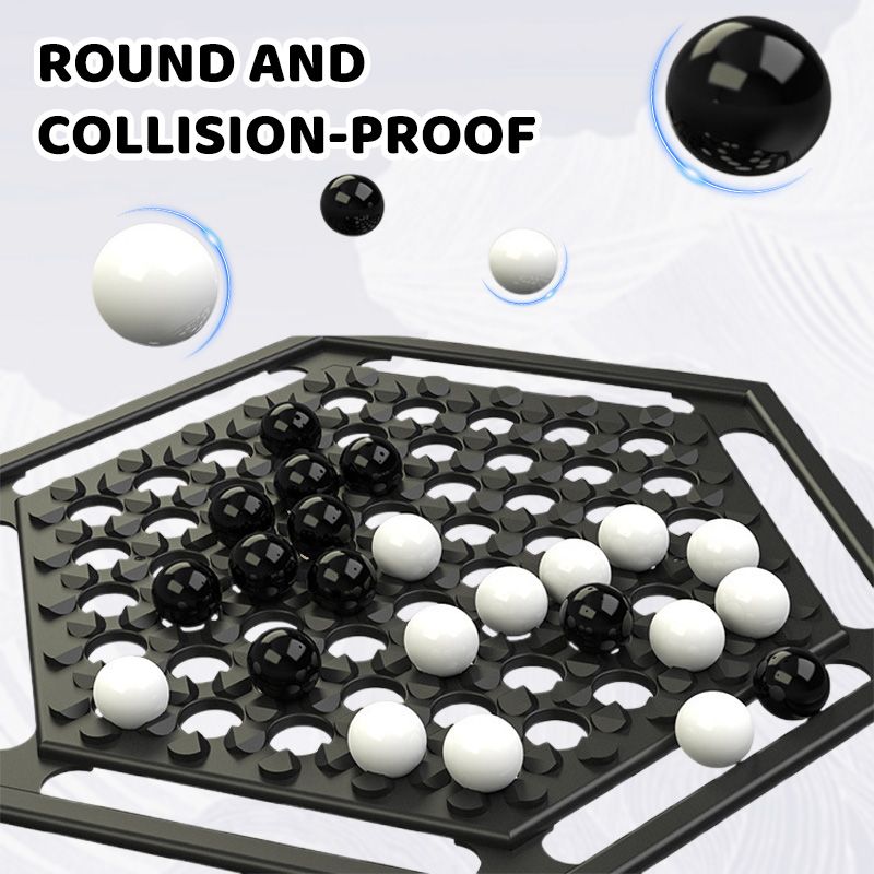 🔥Black and White Intellectual Chess Board Game Set