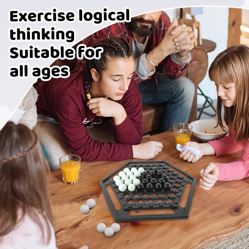 🔥Black and White Intellectual Chess Board Game Set