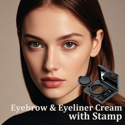 💥Eyebrow & Eyeliner Cream with Stamp