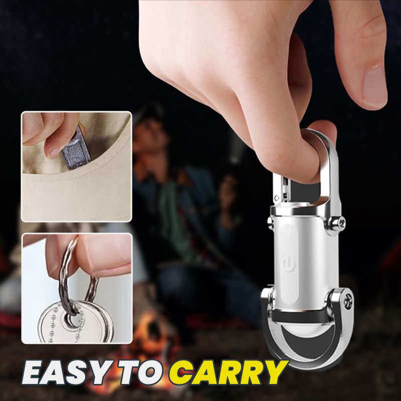 🔥Hot Sale🔥 1200-Lumen Ultra-Bright Mini Portable Keychain Flashlight Waterproof Design
