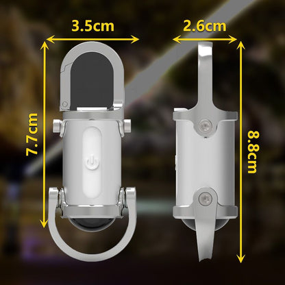 🔥Hot Sale🔥 1200-Lumen Ultra-Bright Mini Portable Keychain Flashlight Waterproof Design