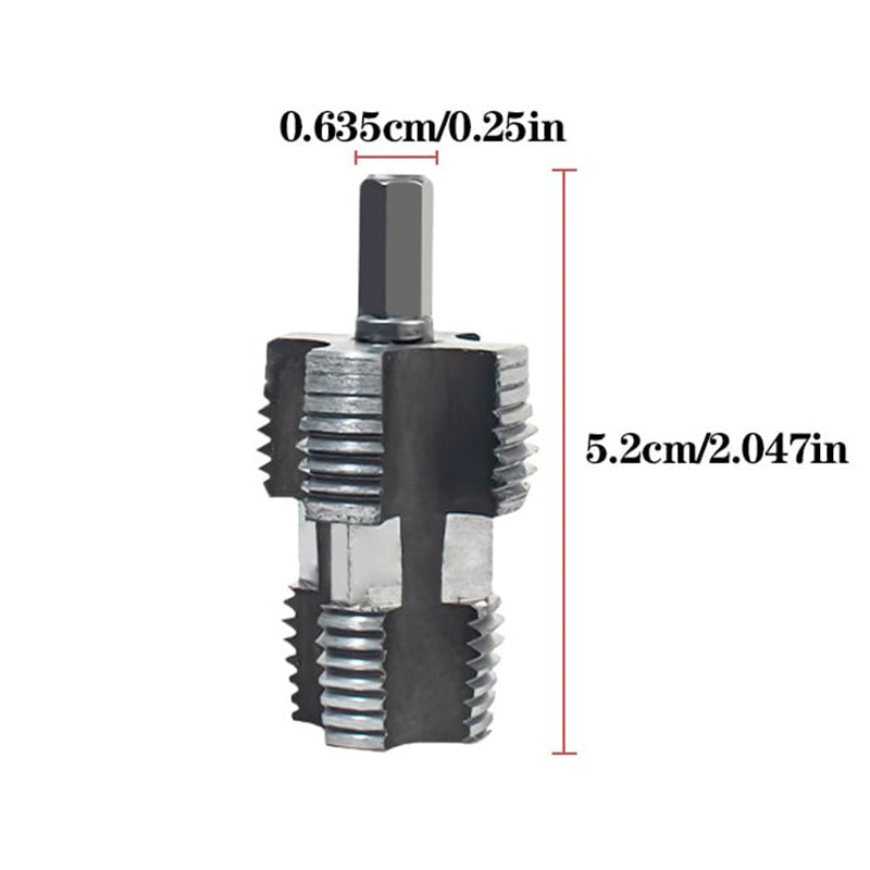 🛠️20/25mm Pipe Tap for PPR PPE with Hex Shank