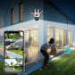 🎦360° Smart Solar Surveillance Camera with Three-screen Monitoring✨