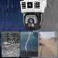 🎦360° Smart Solar Surveillance Camera with Three-screen Monitoring✨