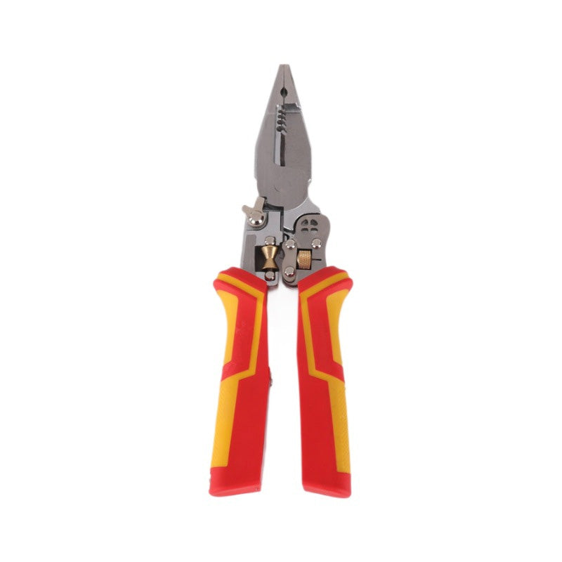 🧰8-in-1 Multifunctional Wire Stripper with Electricity Measurement