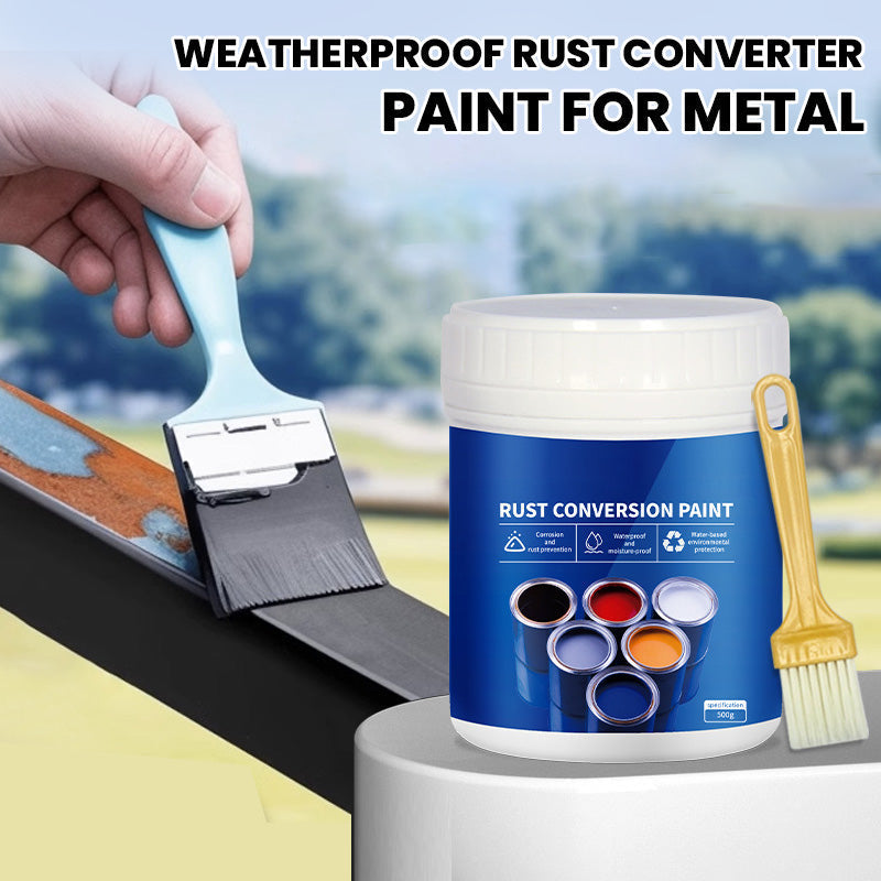 🔥Weatherproof Rust Converter Paint for Metal