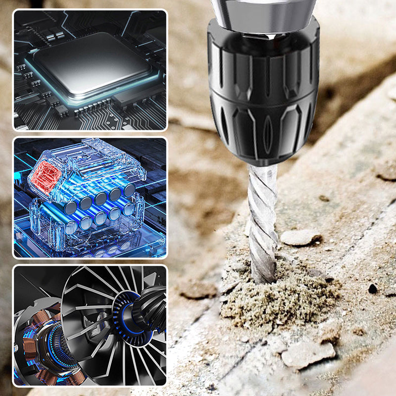 🔥German brushless motor🔧Integrated Ultra-Power Electric Wrench