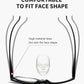 Foldable and rotatable, the skincare reading mirror is portable and worry free.