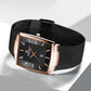 🔥2025 Hot Sale🔥Men’s Ultra-thin Square Mesh Belt Quartz Watch