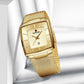 🔥2025 Hot Sale🔥Men’s Ultra-thin Square Mesh Belt Quartz Watch