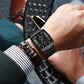 🔥2025 Hot Sale🔥Men’s Ultra-thin Square Mesh Belt Quartz Watch
