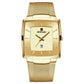 🔥2025 Hot Sale🔥Men’s Ultra-thin Square Mesh Belt Quartz Watch