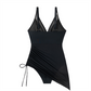 🍧Slimming Mesh Sheer Sarong Wraps Swimsuit
