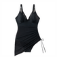 🍧Slimming Mesh Sheer Sarong Wraps Swimsuit