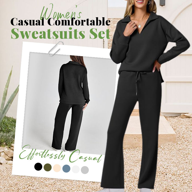 ⏳Time-Limited Special⏰Women‘s Casual Comfortable Sweatsuits Set – Soft Fabric, Relaxed Fit & Everyday Style ✨