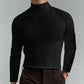 ⏰Mens High Neck Slim Fit Long Sleeve T-shirt